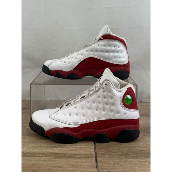Air Jordan 13 XIII Retro White Red Kids Youth Basketball Shoes Size 7Y - Picture 2 of 10